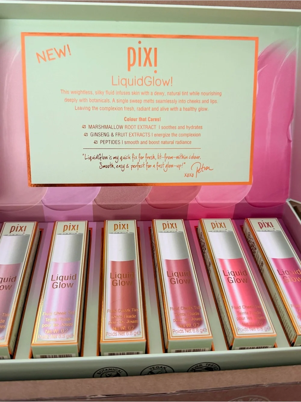 Pixi LiquidGlow Dewy Tint - Pink Shades